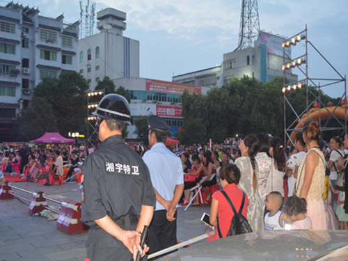 金苹果周年庆典安保